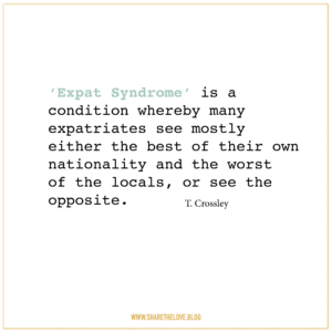 expat syndrom, expat, culture