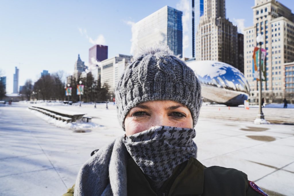 chicago, winter, low temperatures, city, travel guide