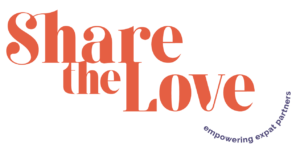 Logo, Sharethelove, expat, expat partner, coaching, global mobility