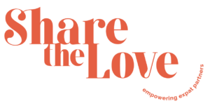 Logo, Sharethelove, expat, expat partner, coaching, global mobility