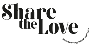 Logo, Sharethelove, expat, expat partner, coaching, global mobility