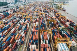 container, moving