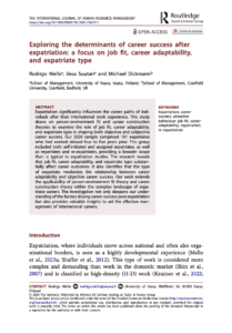 expat career success